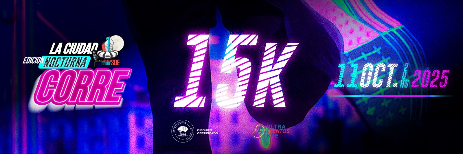 15k sin Kit La Ciudad Corre